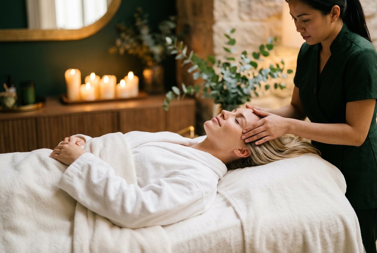 Relaxing Stress Relief massage
